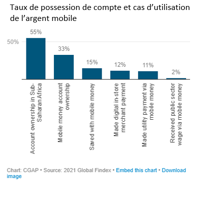 Source : CGAP, données Global Findex