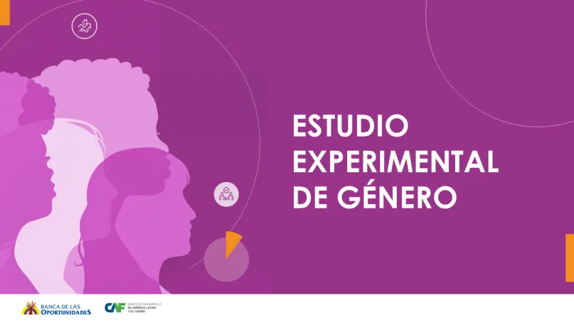 Promo Estudio experimental de género.