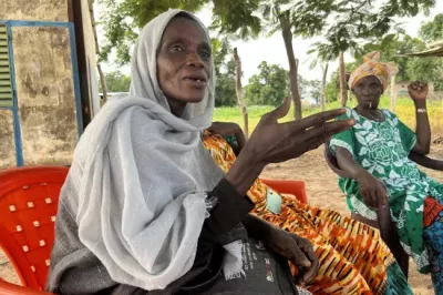 Des femmes utilisatrices des services de myAgro au Sénégal.