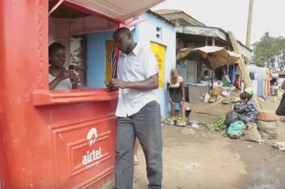 Services de banque mobile dans un marché africain. Banque mondiale, 2016.