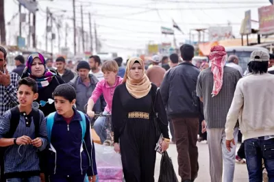 Camp de Zaatari. Crédit photo : UNHCR