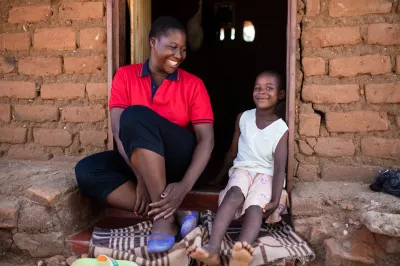 Phyllis et sa fille. Crédit photo : Brandon Smith