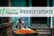 A fruit vendor pushing his cart. Photo by Partha Sarathi Dalal, 2016 CGAP Photo Contest.