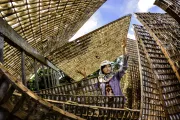 Silkworm processing, Vietnam. Photo credit: Tran Van Tuy, 2017 CGAP Photo Contest.