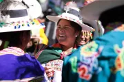 Mujeres rurales en Bolivia. Foto: Julio César Casma, Banco Mundial 2015.