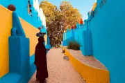 Nubian woman in Egypt. Photo by Ali Hegazy.