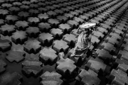 Fish vendor in the Philippines. Photo by Jaime Singlador, 2014 CGAP Photo Contest.